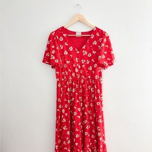 Siren Lily Floral Maxi Dress